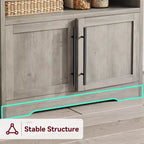 Étagère de cuisine en bois d'ingénierie blanc de 160 cm, style ferme, avec prise de courant intégrée, support de micro-ondes, support de rangement de cuisine à 4 niveaux, avec plan de travail épaissi