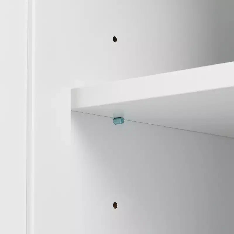 Colonne de salle de bain haute en bois Poppy avec 3 tiroirs et placard à étagères réglables