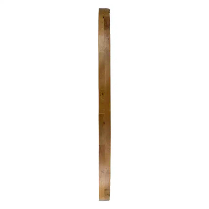 Miroir mural ovale 24 x 36 pouces avec cadre en bois