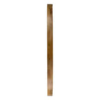 Miroir mural ovale 24 x 36 pouces avec cadre en bois