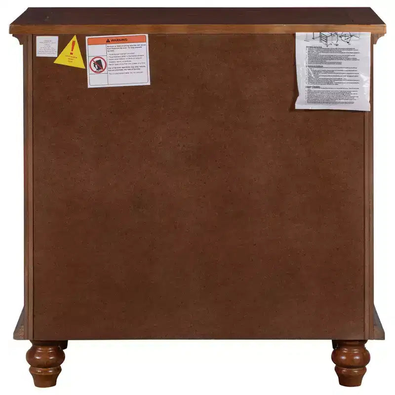 Meuble de rangement en bois Henry à 3 tiroirs avec plateau coulissant, table d'appoint polyvalente