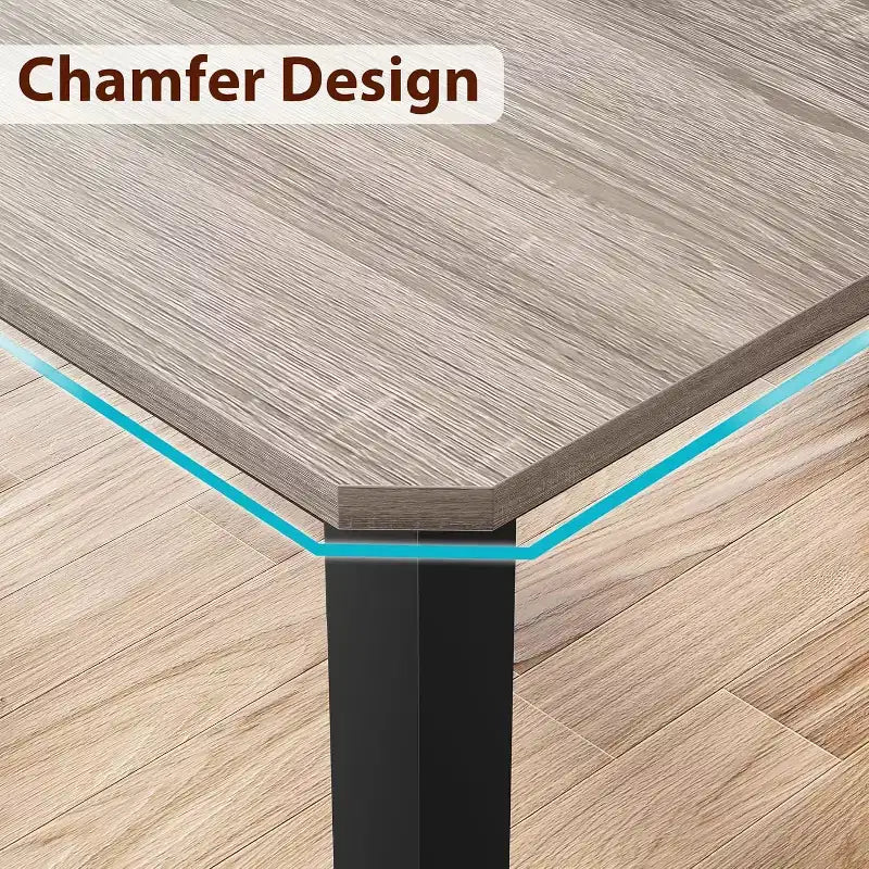 Grand bureau d'ordinateur de 199,9 cm, grande station de travail de bureau industrielle pour 2 personnes, large table d'étude/écriture, bureaux d'ordinateur portable de style moderne pour bureau à domicile