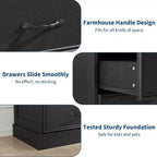Table de chevet moderne avec tiroirs, meuble de rangement pour chambre, gain de place, construction durable