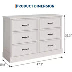 Table de chevet moderne avec tiroirs, meuble de rangement pour chambre, gain de place, construction durable