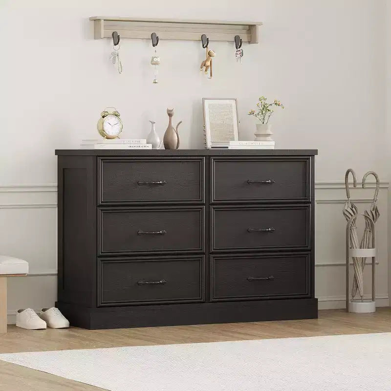 Table de chevet moderne avec tiroirs, meuble de rangement pour chambre, gain de place, construction durable