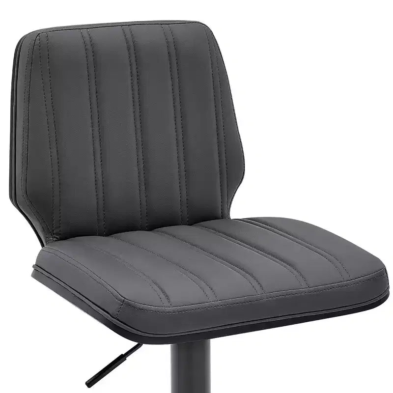 Tabouret de bar réglable Sabine en similicuir